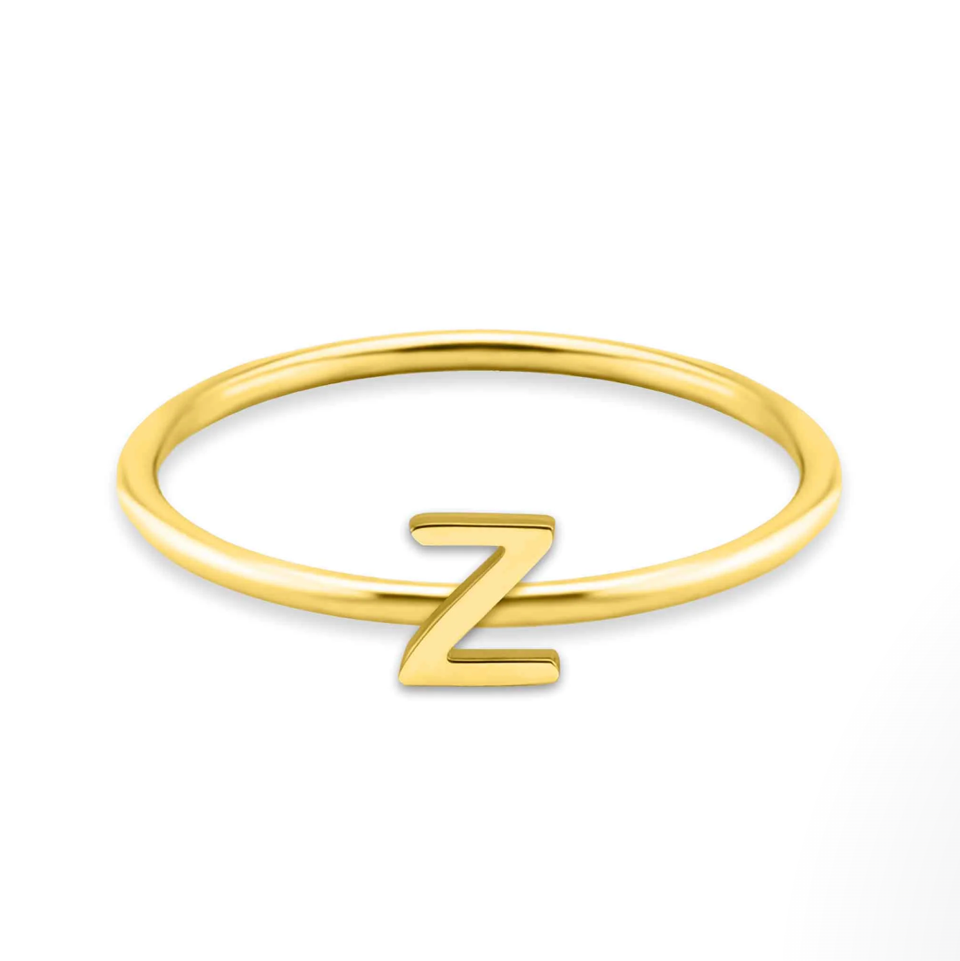 Costum Old English Initial Letter Ring Jewelry Free shipping|Simply Bo