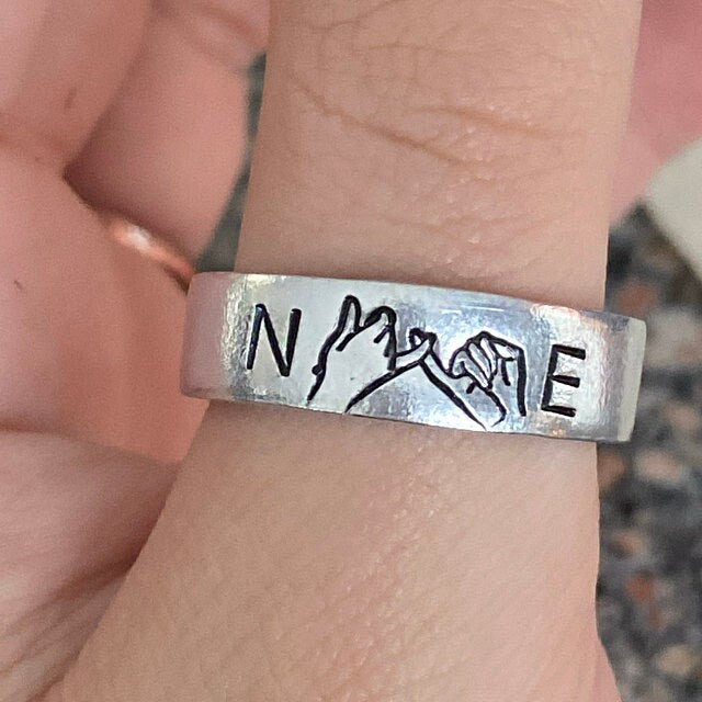 Custom Silver Signet Ring – Vanessa Lianne