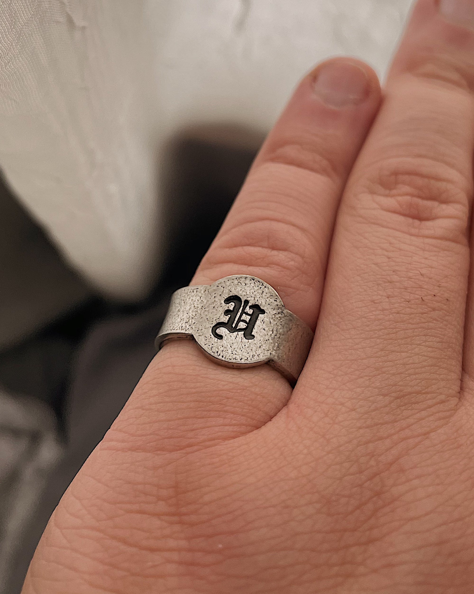 MignonandMignon Personalized Wrap Ring Custom Engraved Initial Rings India  | Ubuy