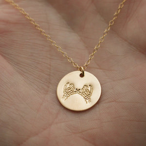 Pinky swear necklace | My Couple Goal
