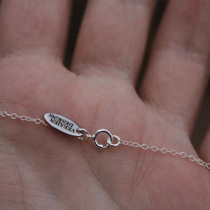 Double Skeleton Pinky Swear Silver Charm Necklace | Pinky Promise Necklace | Best Friend Necklace | Everyday Dainty Silver Necklace